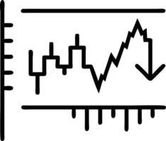 Stock market or forex trading graph in graphic concept suitable for financial investment or economic trends business idea and all artwork design on abstract finance background Vec Set 2 vector