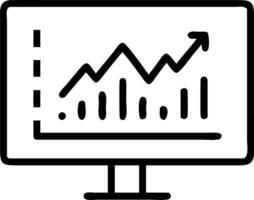 Stock market financial statistics displayed on screen including share pricing and online trading data representing real time financial information Set 3 vector