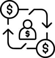 Stock line editable icons set illustration modern thin line style finance related icons currency exchange trading profit shareholder types markets charts Set 2 vector