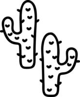 Shabby Chic cactus seamless tile pattern with distressed cactus and soft pastel accents on white background ideal for charming spaces Set 3 Edition vector