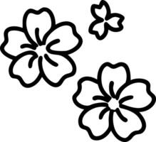 Shabby Chic hibiscus seamless tile pattern with distressed hibiscus and soft grey accents on white background ideal for charming spaces Edition vector