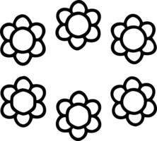 Set of six watercolor flower frames on white background representing floral beauty artistic design and decorative elements for creative projects Set 2 vector