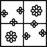 Scandinavian wildflowers seamless tile pattern with simple daisies and tulips in soft green tones for minimalist homes Set 9 vector