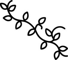 Scandinavian vine seamless tile pattern with minimalistic vines and neutral tones ideal for clean airy spaces Set 11 vector