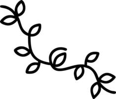 Scandinavian vine seamless tile pattern with minimalistic vines and neutral tones ideal for clean airy spaces Set 6 vector