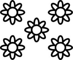 Scandinavian sunflower seamless tile pattern with minimalistic sunflowers and neutral tones ideal for clean airy spaces Set 5 vector