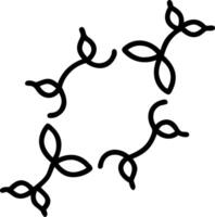 Scandinavian vine seamless tile pattern with minimalistic vines and neutral tones ideal for clean airy spaces Set 8 vector
