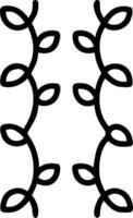 Scandinavian vine seamless tile pattern with minimalistic vines and neutral tones ideal for clean airy spaces Set 5 vector