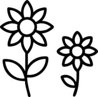 Scandinavian sunflower seamless tile pattern with minimalistic sunflowers and neutral tones ideal for clean airy spaces Set 2 vector