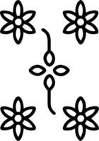 Scandinavian floral seamless tile pattern with soft color palette and simple botanical illustrations for minimalist homes Set 2 Edition vector