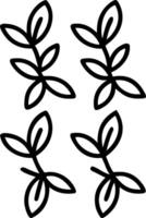 Rustic eucalyptus seamless tile pattern with dried eucalyptus motifs and earthy green tones ideal for country style kitchens Set 7 vector