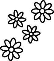 Rustic daisy seamless tile pattern with dried daisy motifs and earthy brown tones ideal for country style kitchens Set 2 vector