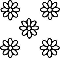 Rustic daisy seamless tile pattern with dried daisy motifs and earthy brown tones ideal for country style kitchens Set 6 vector