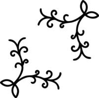 Romantic vine seamless tile pattern with delicate tendrils and soft pink hues perfect for cozy bedrooms Set 14 vector