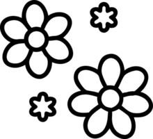 Retro blossom seamless tile pattern with vintage flowers and bold colors for nostalgic interiors Set 4 vector