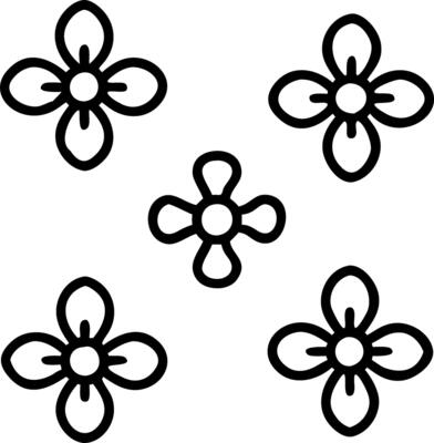 Retro blossom seamless tile pattern with vintage flowers and bold colors for nostalgic interiors Set 3