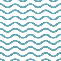 Relaxing summer seamless pattern with soft waves and sandy beaches for tranquil coastal spaces vector