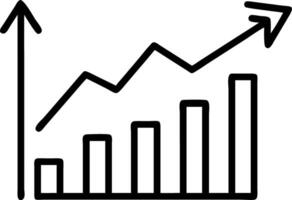 Profit growing green and red arrow icons isolated icons showing progress bars growing graph signs chart increasing profit growth success arrow icons EPS 10 vector