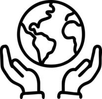 Protecting Planet Environment Earth Day business hands holding green Earth responsibility green business ESG CSR ecosystem development cooperation Set 2 vector