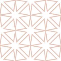 Pastel retro polygon seamless pattern soft hues on white background ideal for wedding invitations Edition vector