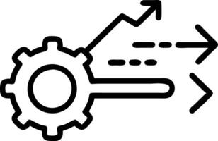 performance concept increase quality speed efficiency reduce cost efficiency Business Concept Business performance management improvement concept Cost reduction concept Set 5 vector