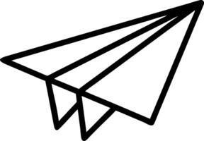 Paper plane to fly with the shadow of to real plane representing creativity imagination and the blend of reality and fantasy in visual design vector