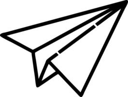 Paper plane to fly with the shadow of to real plane representing creativity imagination and the blend of reality and fantasy in visual design Set 2 vector