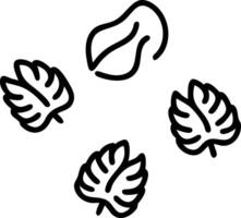 Organic tropical leaves seamless tile pattern with freeform monstera and palm shapes and natural green hues for natural themed spaces Edition vector