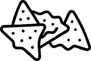 Nachos topped with melted cheese and jalapenos depicted as to delicious and easy to make appetizer or snack in vibrant illustration vector