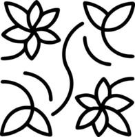 Modern abstract garden flowers seamless tile pattern with bold floral lines and vibrant colors for contemporary artistic spaces Set 7 vector
