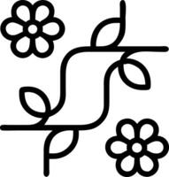 Modern abstract garden flowers seamless tile pattern with bold floral lines and vibrant colors for contemporary artistic spaces Set 3 vector
