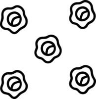 Minimalist rose seamless tile pattern with simple white roses and subtle grey accents ideal for modern bathrooms Edition vector