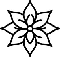 Minimalist poinsettia seamless tile pattern with simple white petals and soft grey accents ideal for modern kitchens Set 13 vector