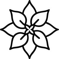 Minimalist poinsettia seamless tile pattern with simple white petals and soft grey accents ideal for modern kitchens Set 14 vector
