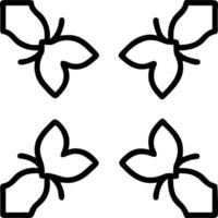 Minimalist poinsettia seamless tile pattern with simple white petals and soft grey accents ideal for modern kitchens Set 5 vector