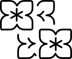 Minimalist poinsettia seamless tile pattern with simple white petals and soft grey accents ideal for modern kitchens Set 4 vector