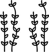 Minimalist lavender seamless tile pattern with simple purple blooms and soft grey accents ideal for modern kitchens Set 7 vector
