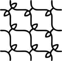 Minimalist ivy seamless tile pattern with simple green leaves and soft grey accents ideal for modern kitchens Set 2 vector