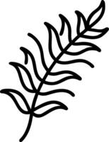 Minimalist fern seamless tile pattern with simple fern silhouettes on to white background perfect for modern bathrooms Set 8 vector