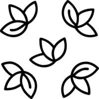 Minimalist herb seamless tile pattern with simple mint leaves and soft grey accents ideal for modern bathrooms Set 4 vector