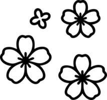 Minimalist cherry blossom seamless tile pattern with simple white blossoms and soft grey accents ideal for modern kitchens Set 2 vector
