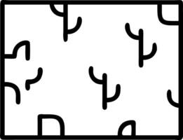 Minimalist cactus seamless tile pattern with simple green arms and soft grey accents ideal for modern kitchens Set 4 vector