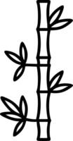 Minimalist bamboo leaves seamless tile pattern with simple green stalks and soft grey accents ideal for modern kitchens Set 9 vector