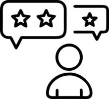 manager collects information customer satisfaction develop products services Feedback concept user comment rating online writing feedback review reputation management vector