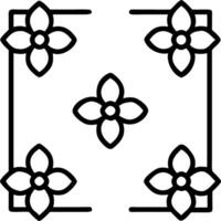 Luxurious blossom seamless tile pattern with opulent flower designs and metallic accents for high end spaces Set 4 vector