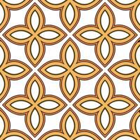Local folklore tales and mythical creatures seamless tile pattern with vibrant and earthy tones vector