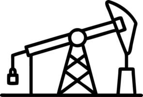 Industrial oil pump jack pumping crude oil for fossil fuel energy with drilling rig in oil field representing energy production industrial operations and fossil fuels in to natural Set 2 vector