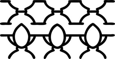 Industrial magnolia seamless tile pattern with bold lines and metallic accents on white background ideal for modern lofts Set 6 vector