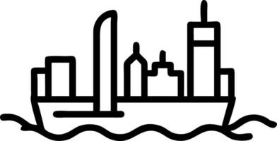 Hong Kong cityscape of Victoria Harbour captured in time lapse showcasing vibrant Hong Kong China urban skyline and harbor activity Set 3 vector