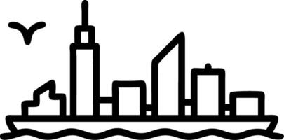 Hong Kong cityscape of Victoria Harbour captured in time lapse showcasing vibrant Hong Kong China urban skyline and harbor activity Set 2 vector